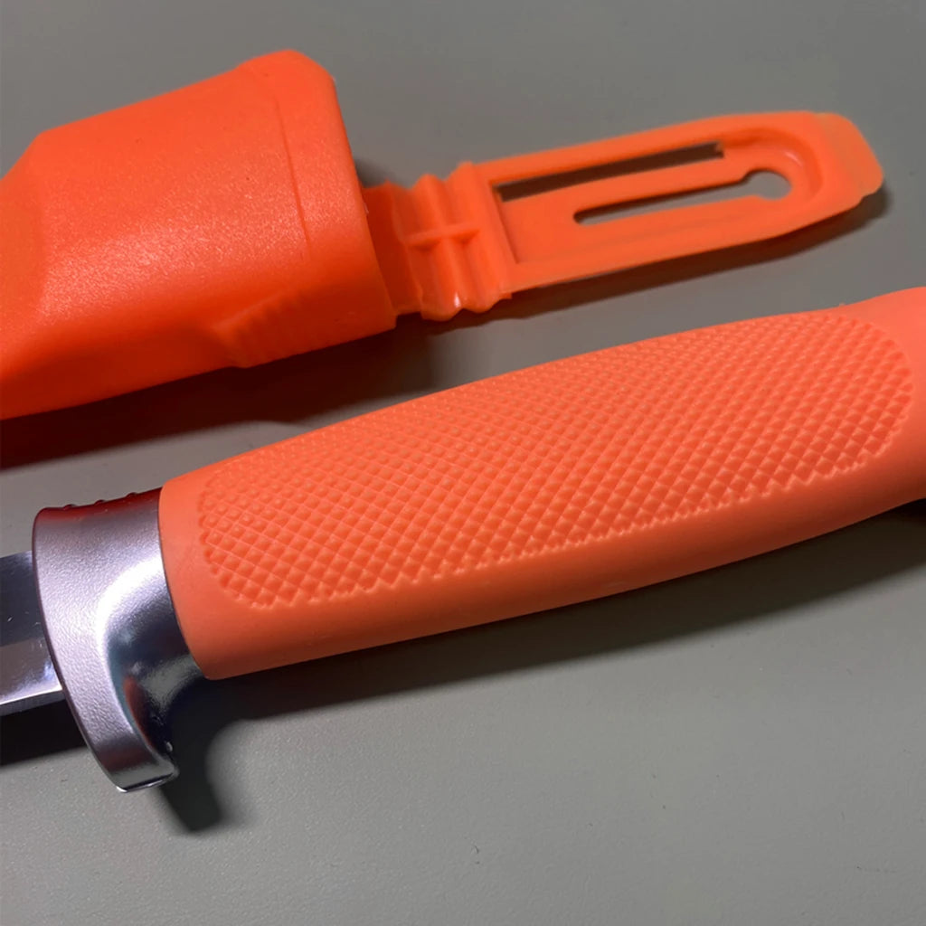 Hunting Straight Full Tang Knife Fixed Blade PP&TPR Handle Knives Cold SRK Survival Combat knife Camping Hiking Outdoor Tool