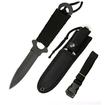 Outdoor High hardness tactical knife, field sharp straight knife, portable pocket knife, non-folding multi-purpose fruit knife