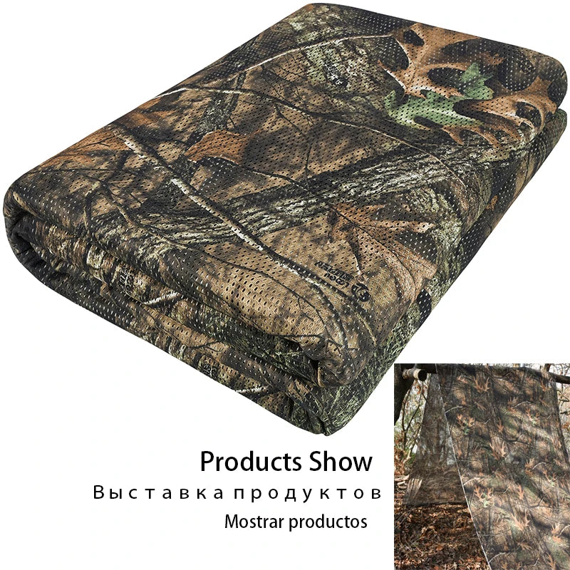 Camouflage Netting 1.5x2 3 4 5 6 8 12 Camo Netting Camouflage Net  For Hunting Ground Blinds W 59 Inches Edge Mossy Oak Country
