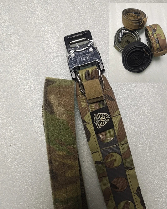 Outdoor equipment Ferro Concept Style Belt Bison Shape tactical Quick Release Inside Outside Double Layer Waist Strap