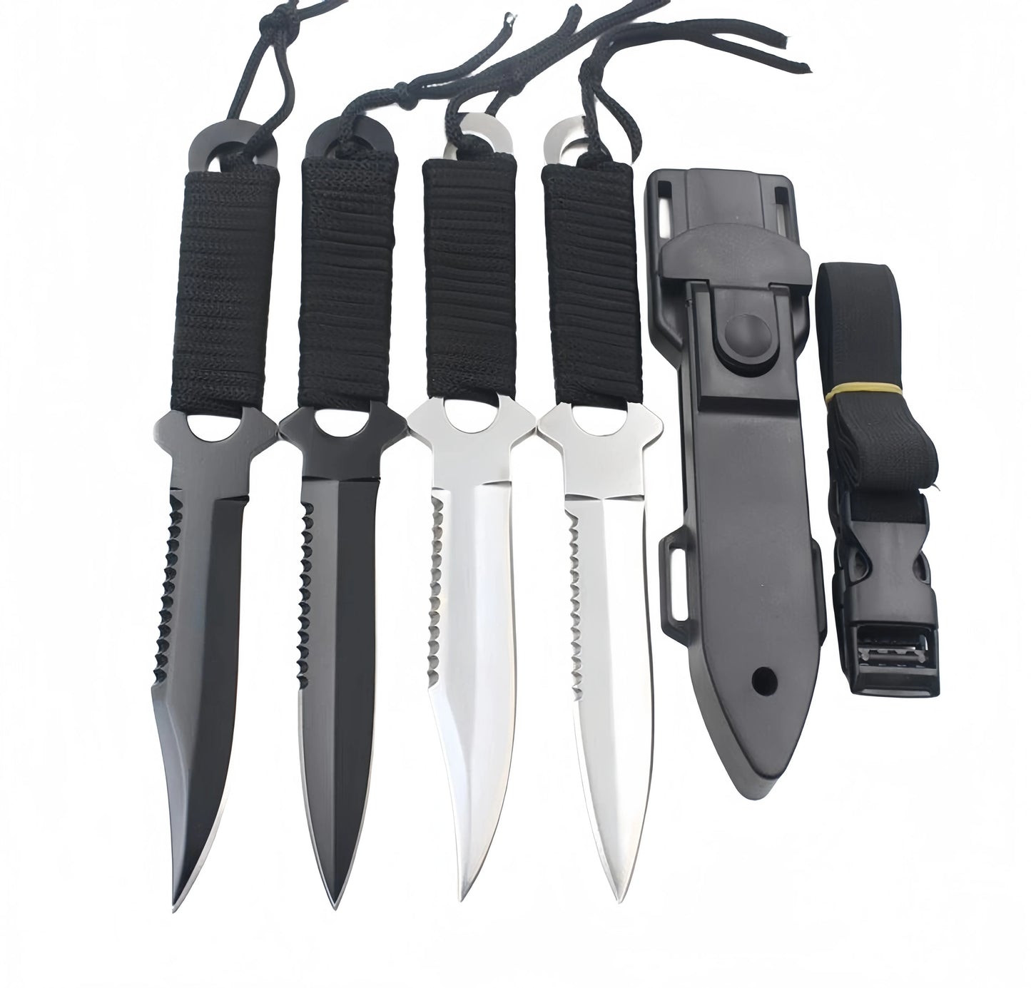 Outdoor High hardness tactical knife, field sharp straight knife, portable pocket knife, non-folding multi-purpose fruit knife