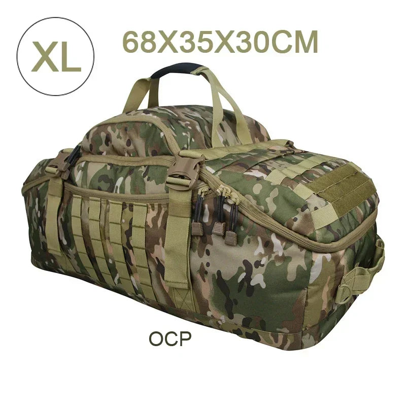 30L 45L 80L Large Duffle Bag Tactical Backpack Outdoor Camping Bags Molle Men Backpacks Travel Bag for Hiking