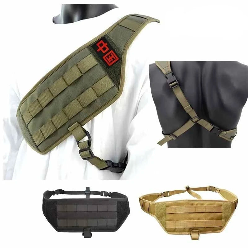 Quick Release Vest Tactical Molle System Outdoor High Quality 1000D Nylon Men Chest Bag Hunting Sports Shoulder Crossbody Bags