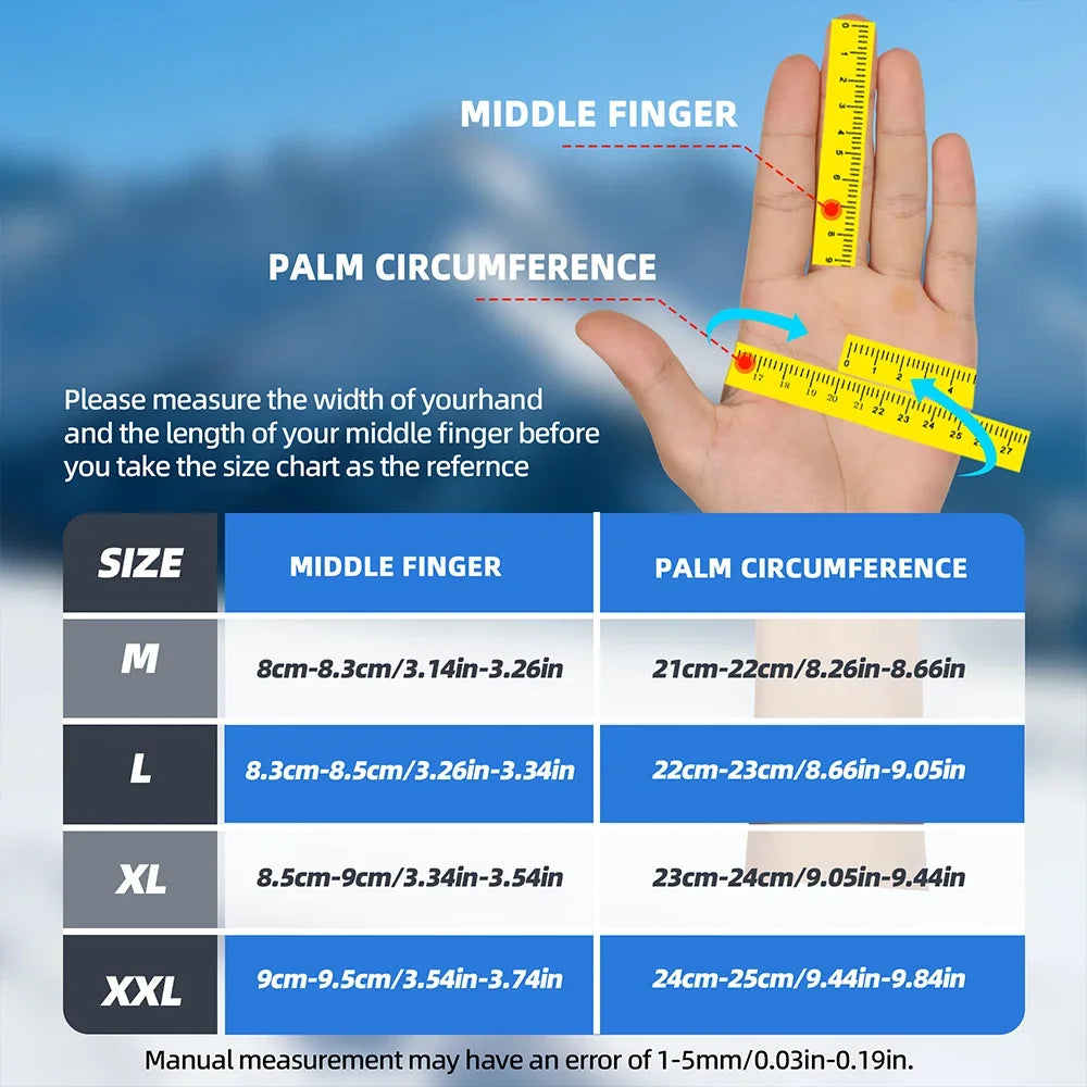 Winter Fleece Hunting Gloves Thermal TouchScreen Windproof Water-repellent Non-slip Accessories Sport Outdoor Hiking Camping Ski