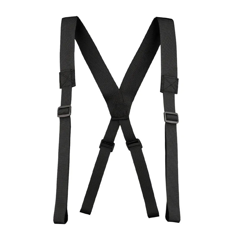 Tactical MOLLE Harness Nylon Shoulder Straps Heavy-Duty Gear for Outdoor Airsoft Hiking Camping Hunting Tactical Missions