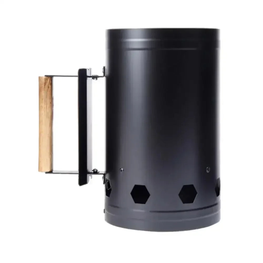 Outdoor Grill Camping Ignition Bucket Charcoal Bucket Charcoal Fire Ignition Bucket Charcoal Bucket Fire Pit Ignition Cylinder