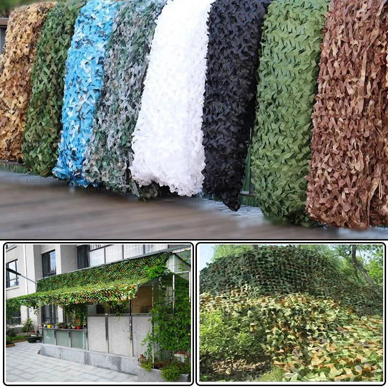 Military camouflage net military uniform camouflage net hunting camouflage net car tent white blue green black jungle