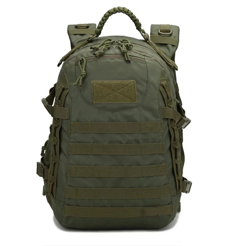35L Outdoor Backpack Waterproof Camouflage Camping Hiking Backpack Large Wear-Resistant Sports Bag
