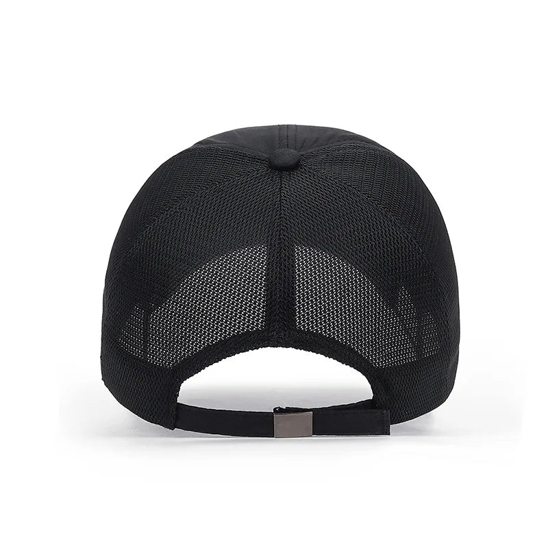 Sunvisor Adjustable Sunvisor Hats Fishing Cap Summer Outdoor Sports Travel Quick-drying Breathable Mesh Baseball Hat