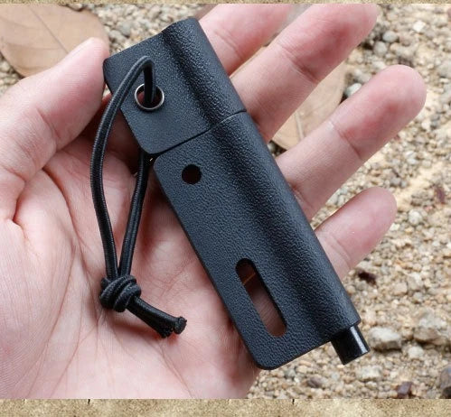 Outdoor Magnesium Stick Flint Camping Fire Equipment Wilderness Survival Tools with K Sheaths Emergency