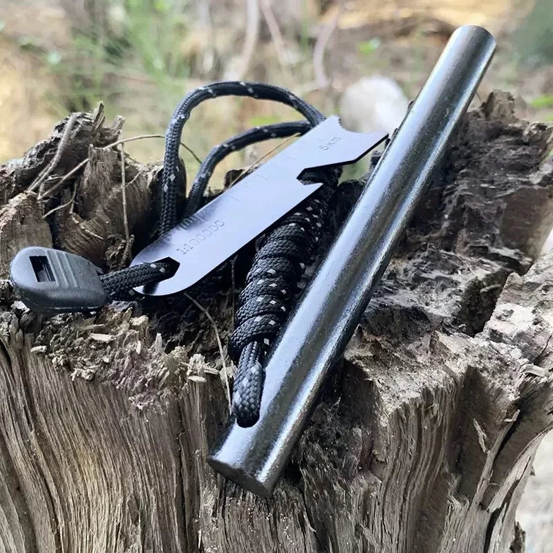 Bear Grylls Survival Fire Starter Magnesium Flint Rod Portable Emergency Firesteel Kit Lighters Smoking for Camping Hiking Tool