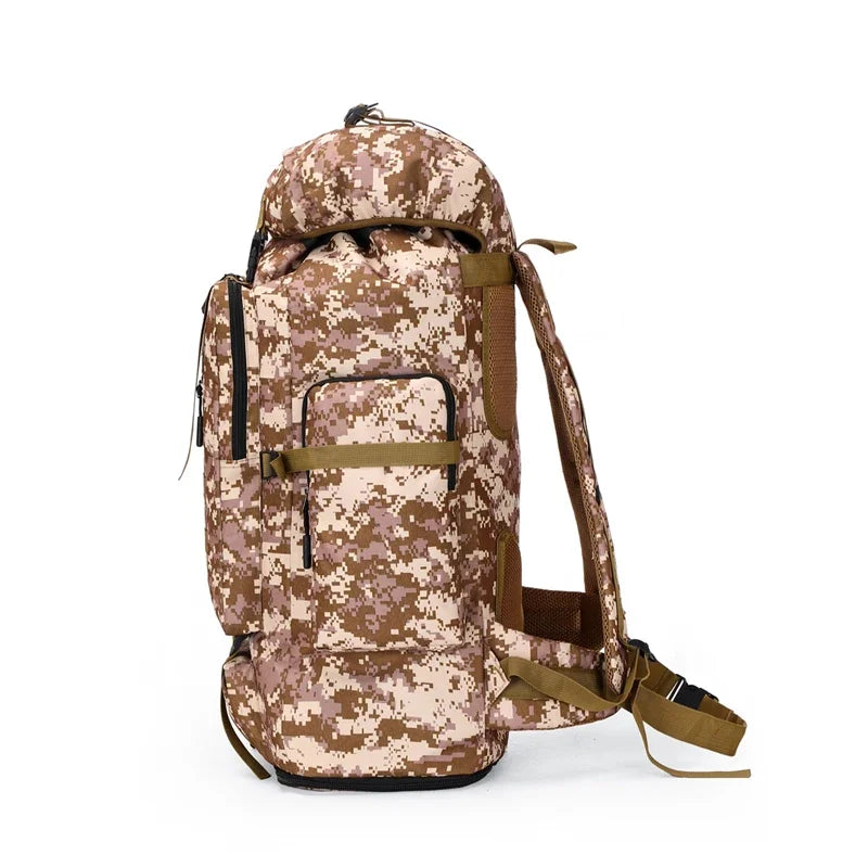 80L/100L  Mountaineering Bag Climb Bag Tactical Backpacks Large Backpack Outdoors Hiking Camping Travel Bags