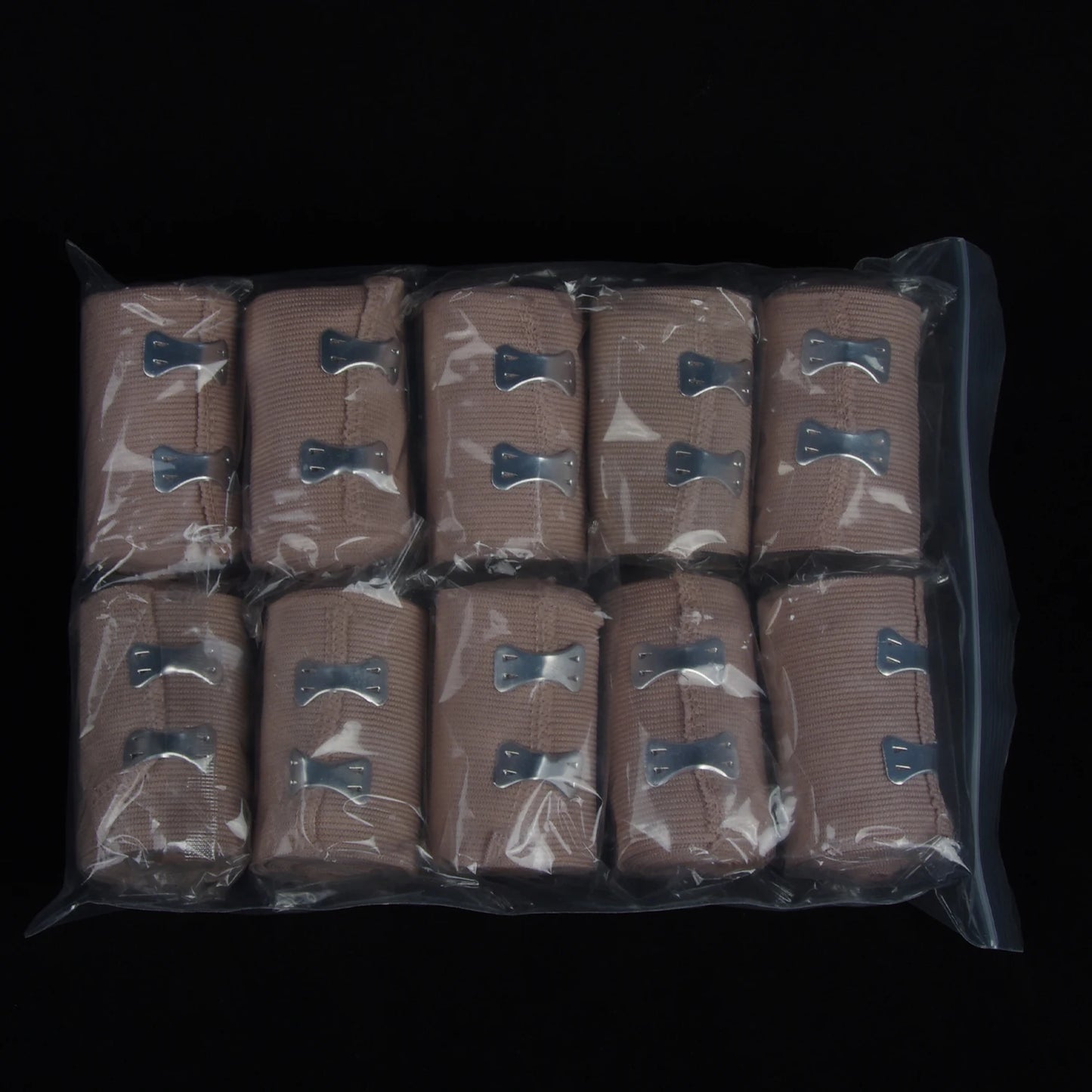 PBT Elastic Bandage First Aid Kit Gauze Roll Wound Dressing Medical Nursing Emergency Care Bandage 7cm*4.5M Medical Supplies