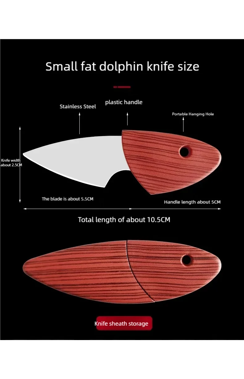 Mini Knife EDC Box Pocket Knife Outdoor Knife Portable Multipurpose Sharp Fruit Knife Disassembling Express Knife