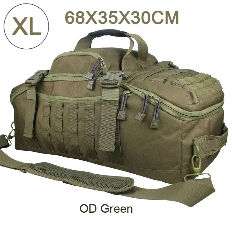 30L 45L 80L Large Duffle Bag Tactical Backpack Outdoor Camping Bags Molle Men Backpacks Travel Bag for Hiking