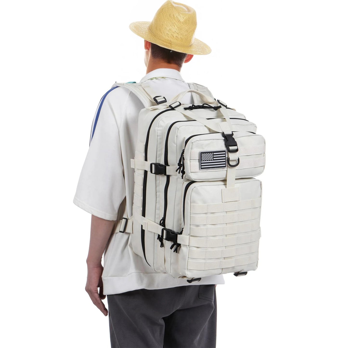 25L/50L 1000D Nylon Waterproof Trekking Fishing Hunting Bag Backpack Outdoor Rucksacks Tactical Sports Camping Hiking