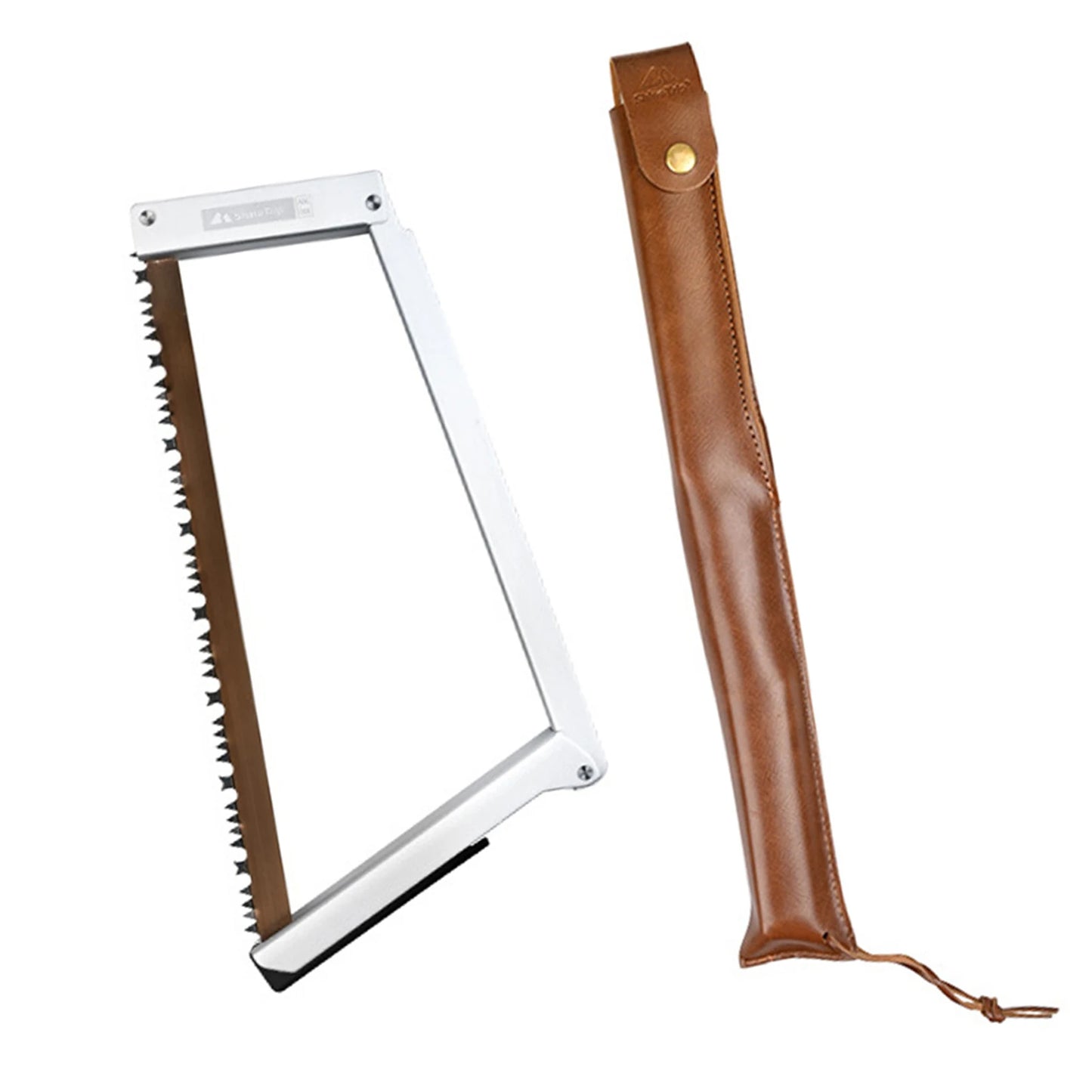 Folding Saw Lightweight Camping Survival Collapsible Bow Saw for Both Dry and Wet Wood Tree Cutting High Manganese Steel Blade