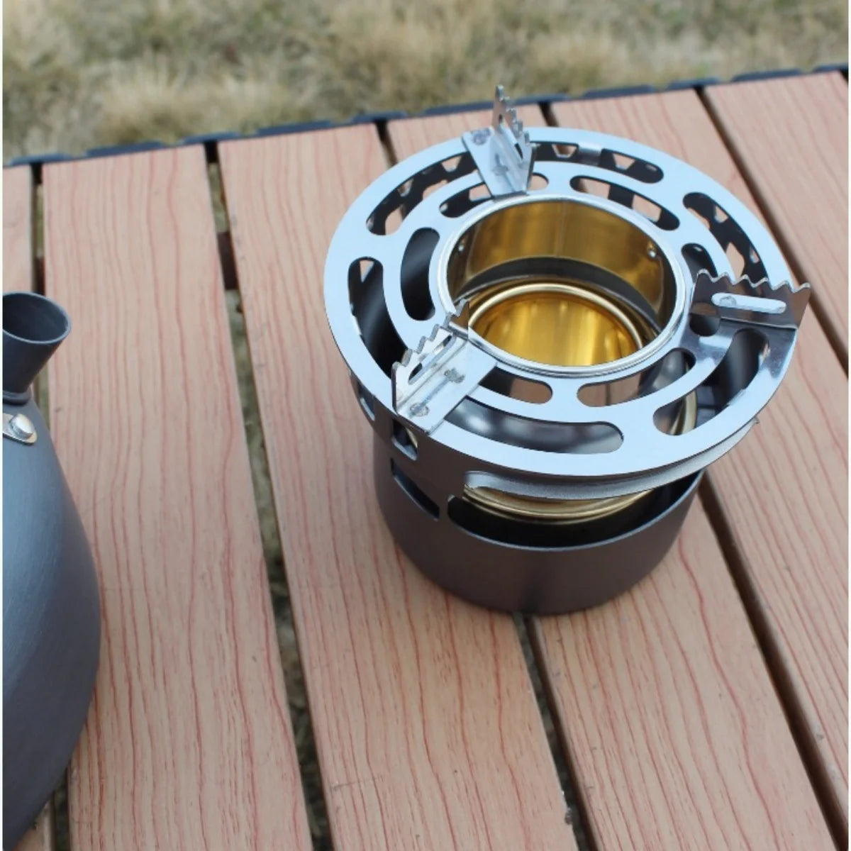 Outdoor Portable Mini Alcohol Stove High-temperature Alcohol Stove Accessories Water Heating Stove Camp Cooking Supplies