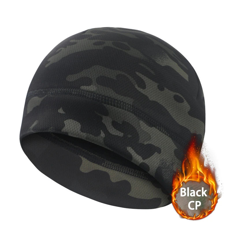 Winter Elastic Hunting Riding Fishing Warm Collapsible Camping Cap Men Outdoor Sports Running Climbing Windproof Camouflage Hat