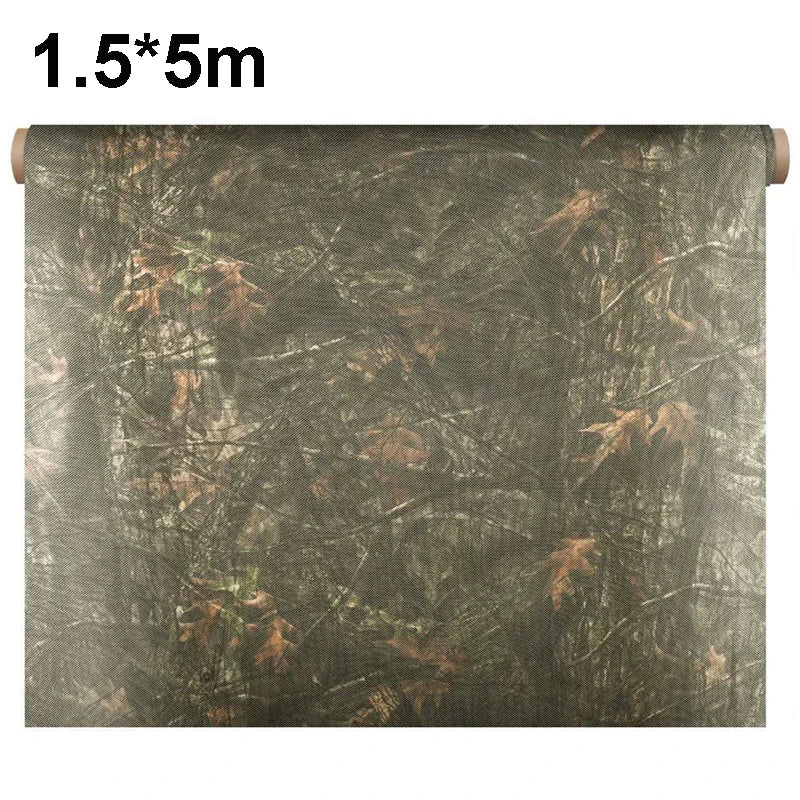 Camo Hunting Netting 1.5*2/3/4/5/6/8/10/12/15m 300D Tree2 Sunshade Garden Tent Hood Background Decoration Snow Winter Camouflage