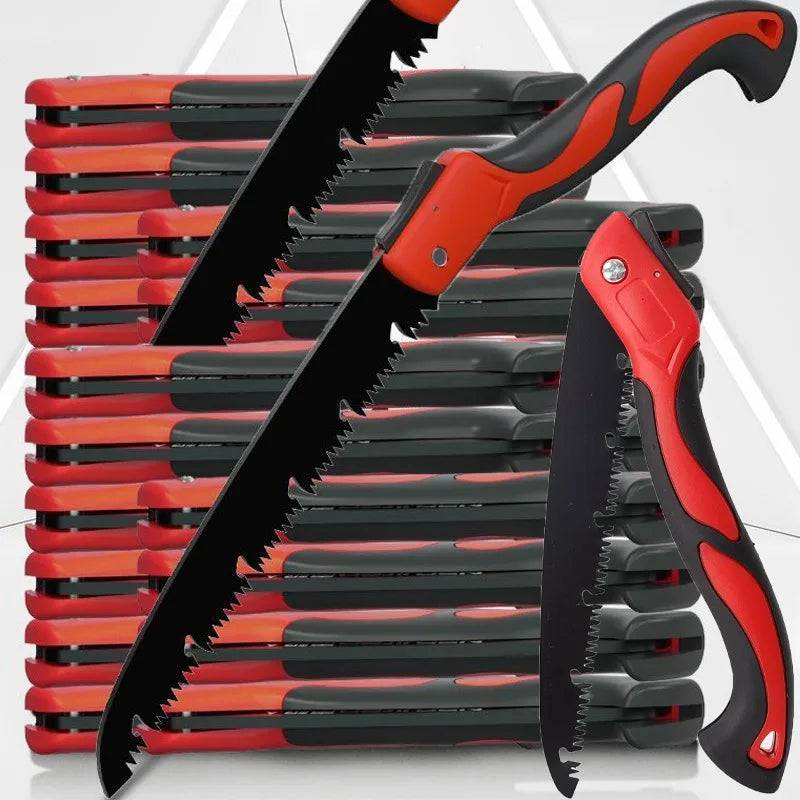 Folding Heavy Duty Hand Saw Camping Tourist Saw Portable Handy Wood Cutting Tool Garden Tree Pruning Trimming Cutting