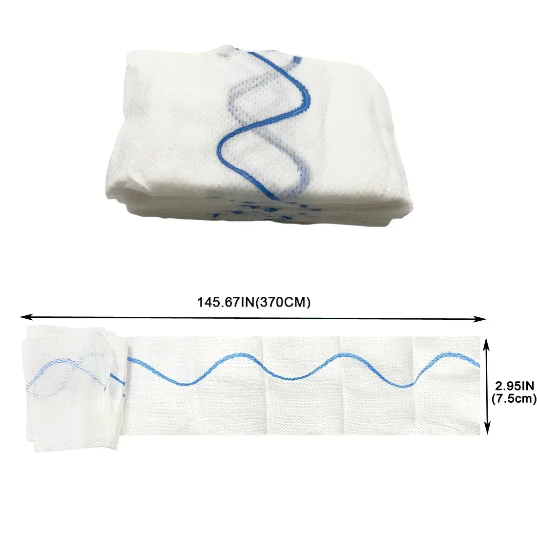 Tactical Kaolin Hemostatic Compressed Gauze Emergency Outdoor Binding Fixed Bandage First Aid Kit Bleeding Trauma Wound Dressing