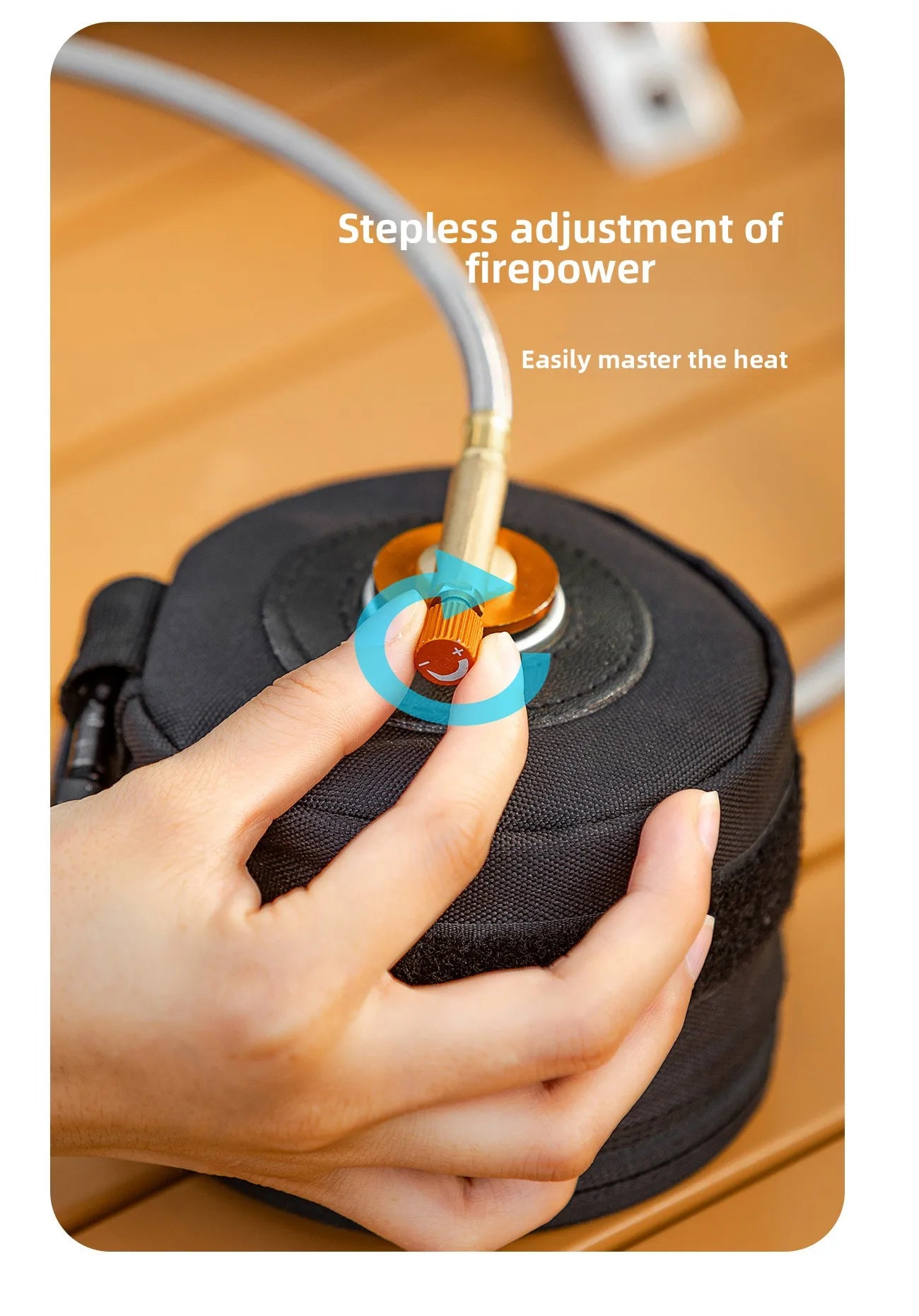 Mountainhiker Burner 15800W 19800W Gas Stove Cookware Portable Furnace Picnic Barbecue Supplies Outdoor Camping Hiking Tourist