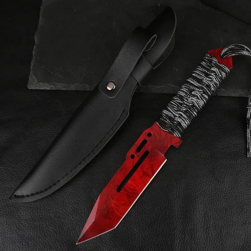 NEW Outdoor EDC Self-Defense Knife, Outdoor High Hardness Lifeguard Knife, Stainless Steel Knife for Camping Climbing