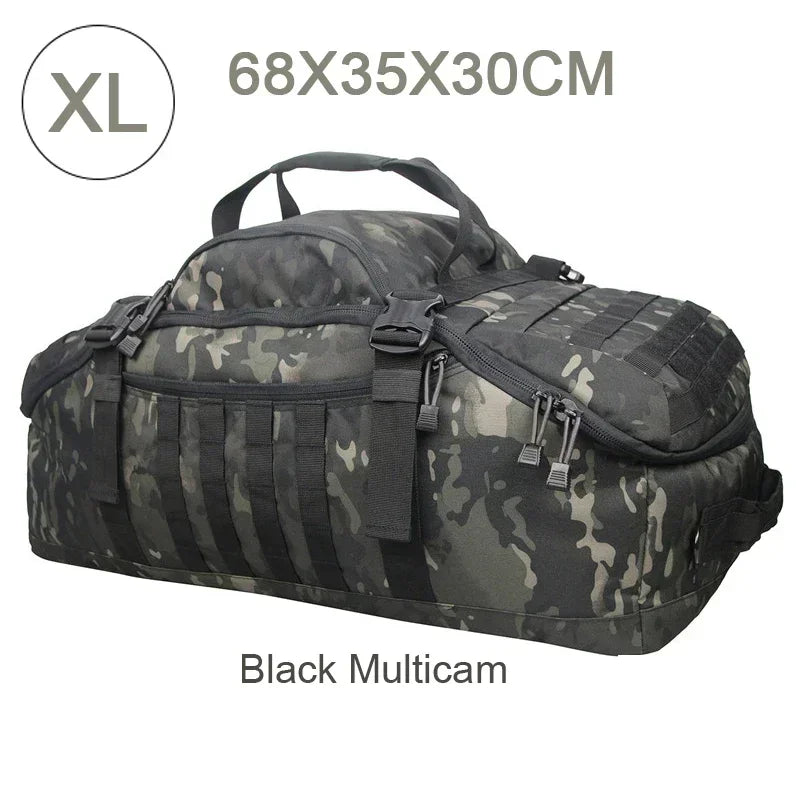 30L 45L 80L Large Duffle Bag Tactical Backpack Outdoor Camping Bags Molle Men Backpacks Travel Bag for Hiking