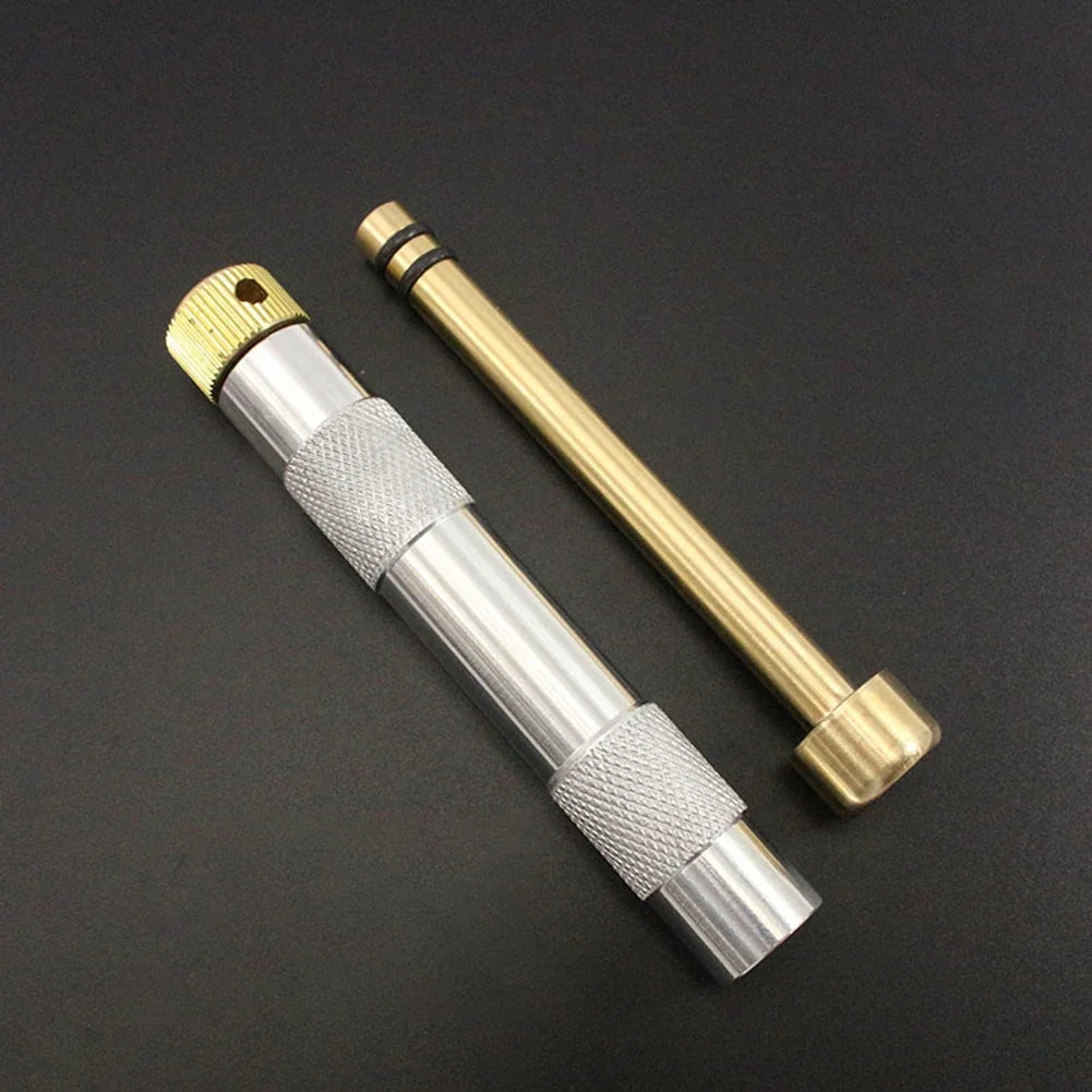 Brass Emergency Fire Tubes Practical Compression Outdoor Igniter Tube  Fire Start Piston Survival Tool Camping Equipment
