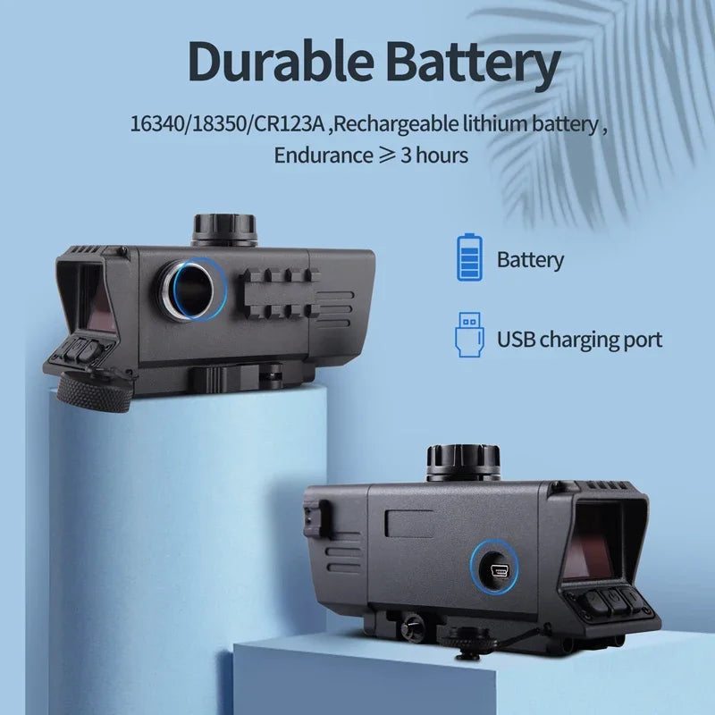 3.5X32 Digital Night Vision Scope with Video Recording | BDC Ranging | 7 Reticles | IP67 Waterproof for Rifle/Picatinny Rail