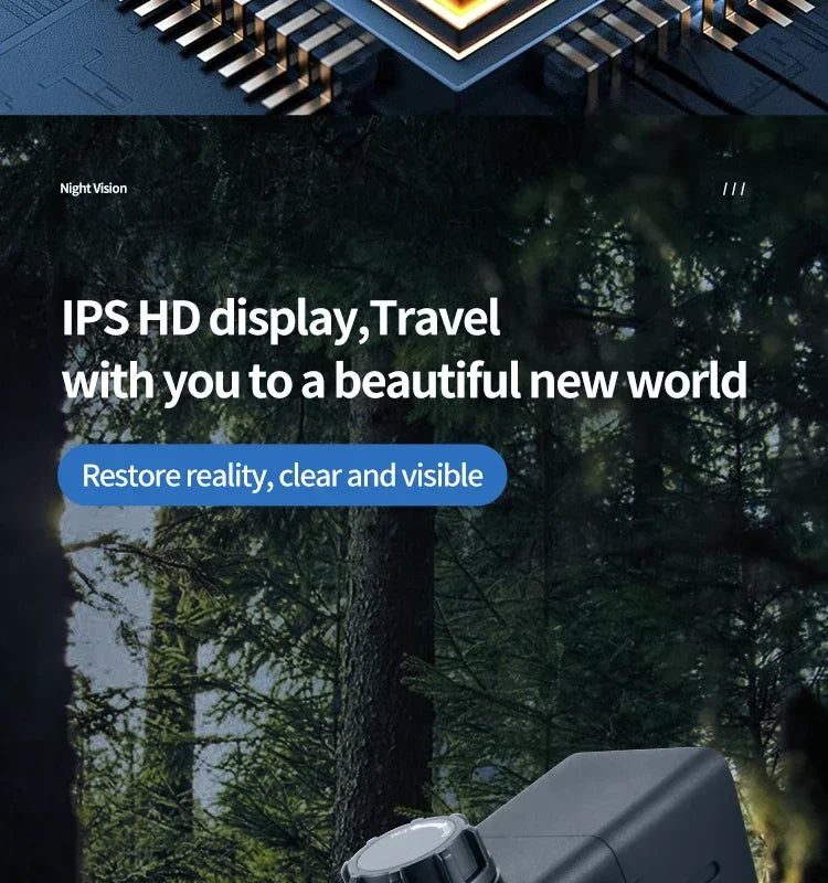 3.5X32 Digital Night Vision Scope with Video Recording | BDC Ranging | 7 Reticles | IP67 Waterproof for Rifle/Picatinny Rail