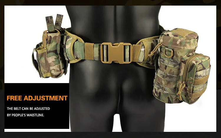 Yakeda Gear User Outdoor Black Hunting Tactics Law Enforcement Duty Security Traffic air gun Belt airsoft equipment Camo