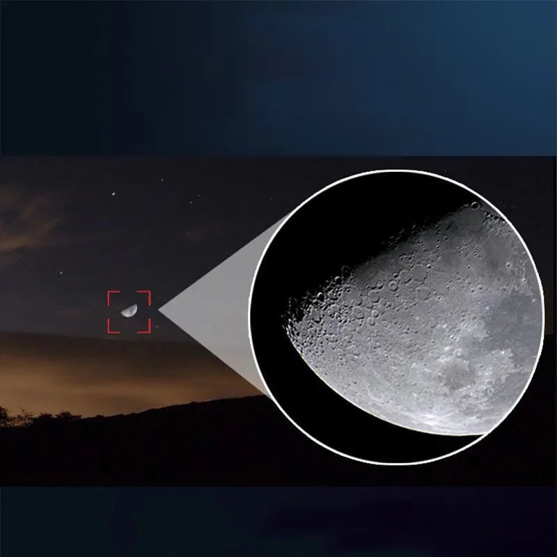 2000x24 Monocular Telescope Mini Portable HD Low Light  Binocular Waterproof Outdoor Camping Climbing Birdwatching Telescopes