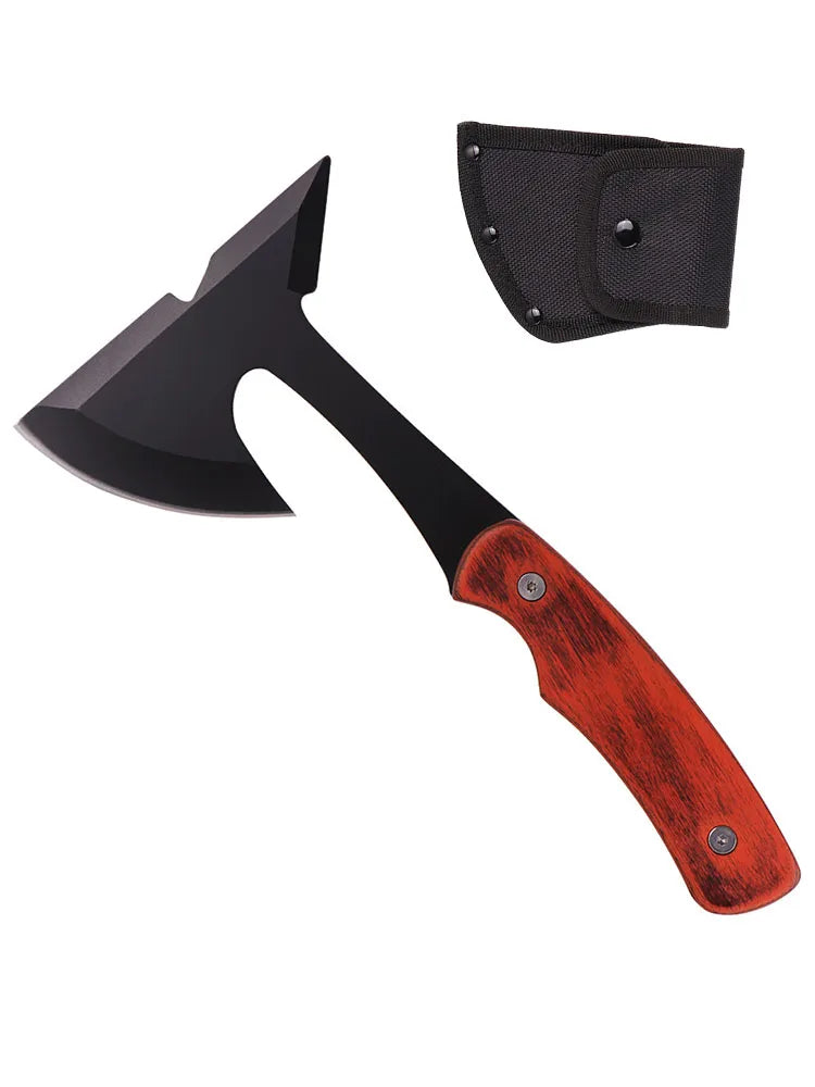Outdoor Camping Tactical Axe Survival Fire Axe Mini Hammer Ice Breaking Cone Multifunctional Woodworking Axes Hand Tool