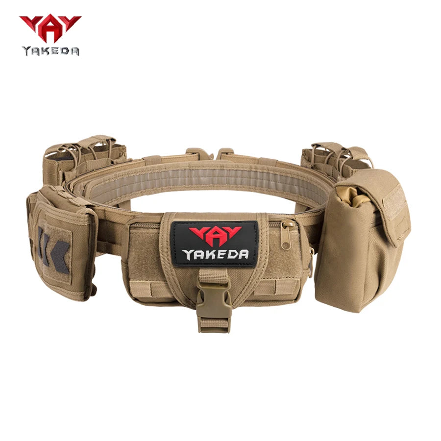 YAKEDA Detachable multifunctional belt suitable for outdoor hiking and camping
