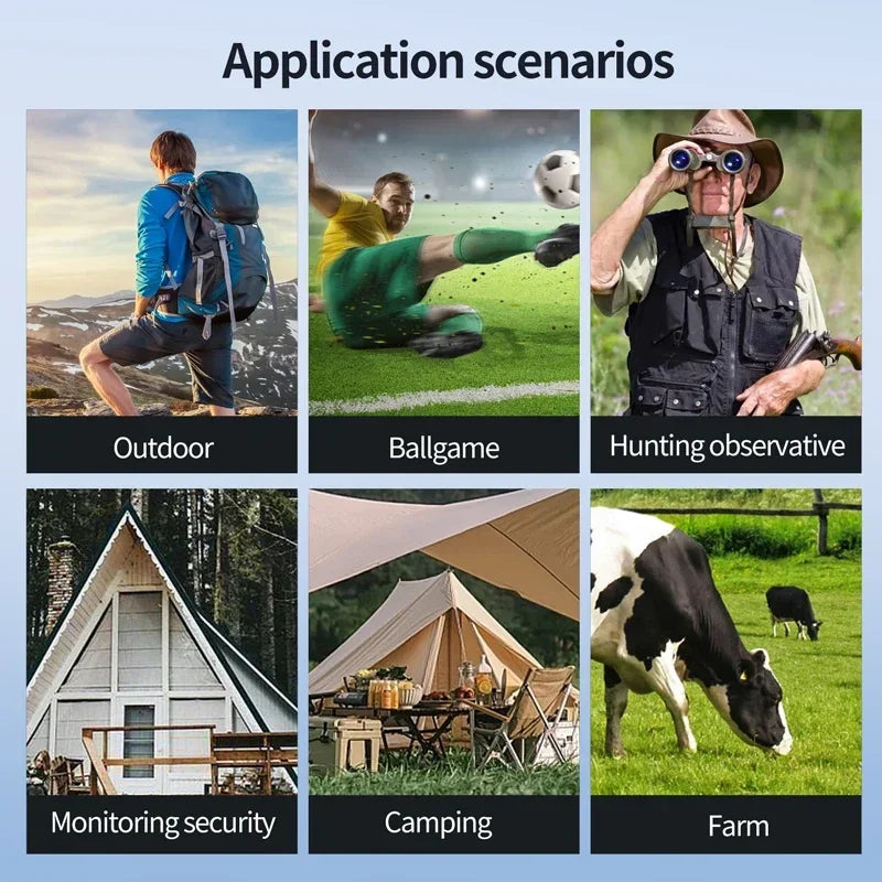 3.5X32 Digital Night Vision Scope with Video Recording | BDC Ranging | 7 Reticles | IP67 Waterproof for Rifle/Picatinny Rail