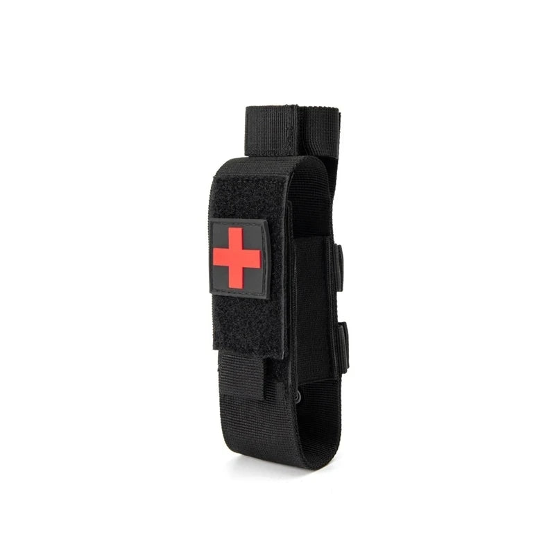 New Tactical Cat First Aid Nylon Tourniquet Pouch Single Pistol Mag Bag Case Outdoor Hunting Knife Holster Medical Scissor Packs