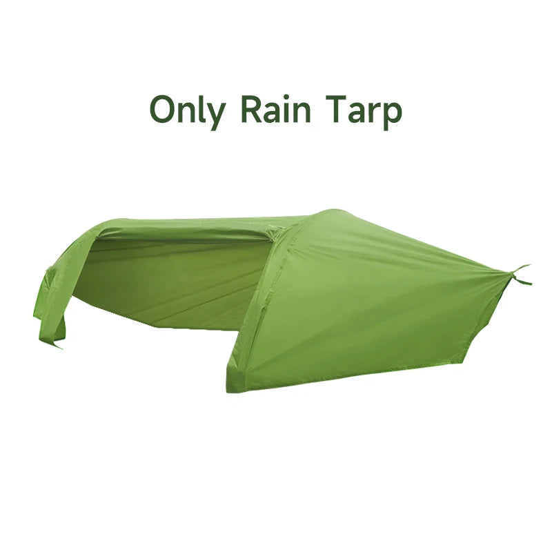 Camping Hammock Tent with Mosquito Net and RainFly，3 in 1 Waterproof Lightweight Sleeping Hammock , Travel Outdoor with Hiking