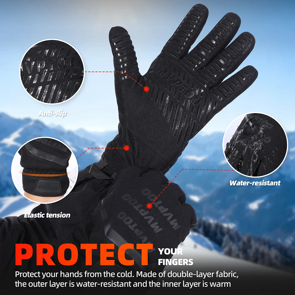 Winter Fleece Hunting Gloves Thermal TouchScreen Windproof Water-repellent Non-slip Accessories Sport Outdoor Hiking Camping Ski