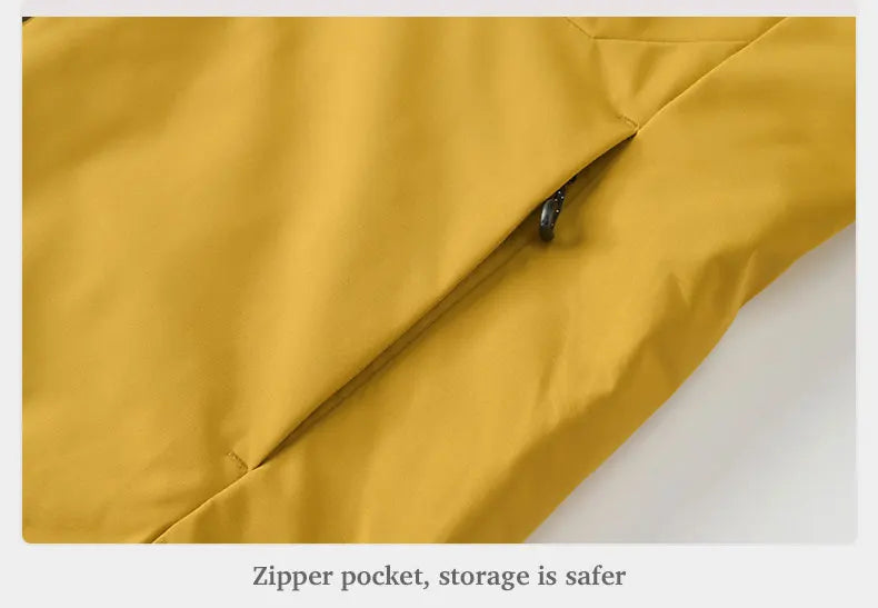 EUMERGX Men's Women's Winter Coat Waterproof Windproof Warm Fleece Jacket Unisex Hiking Camping Skiing Climbing Windbreaker