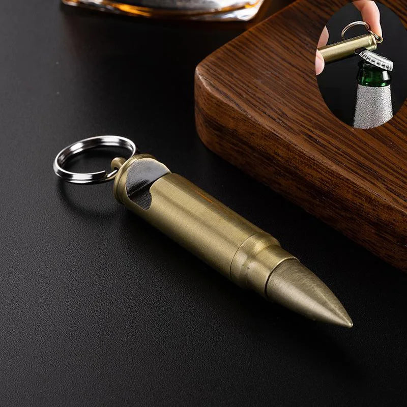 Metal Keychain Match Lighter, Portable Retro Waterproof Lighter, Emergency Survival Equipment Lighter Barbecue Camping Gifts