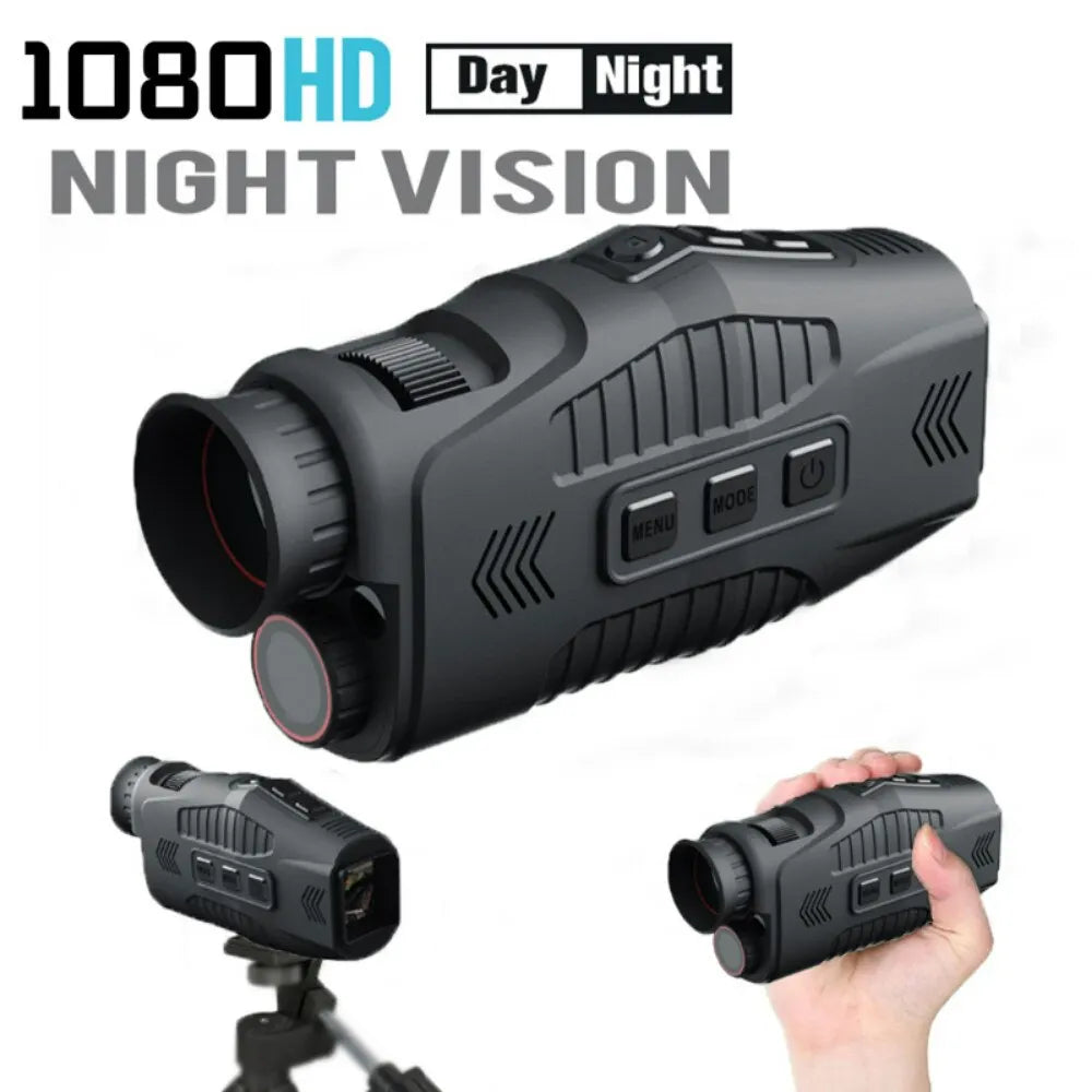 R11 1080P Monocular Infrared Night Vision Device Day Night Use Photo Video 5X Digital 300M Full Dark Viewing Distanc For Hunting