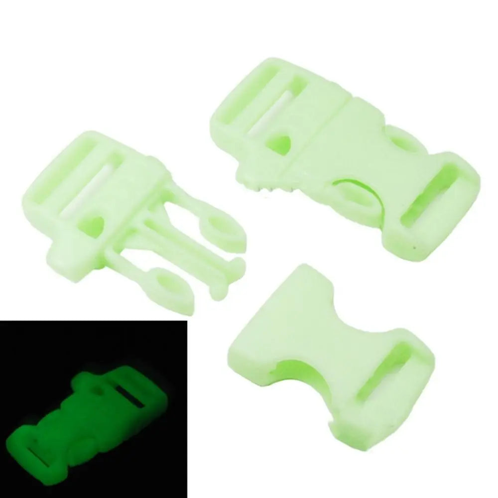 Safety Buckles Woven Bracelet Luggage Survival Tools Strap Buckles Emergency Buckles Whistle Buckles Quick Release Buckles