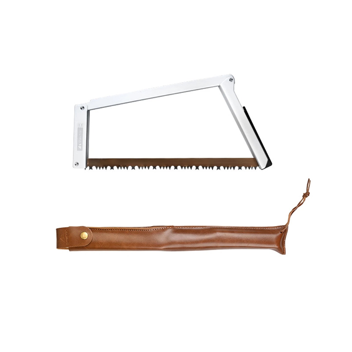 Folding Saw Lightweight Camping Survival Collapsible Bow Saw for Both Dry and Wet Wood Tree Cutting High Manganese Steel Blade