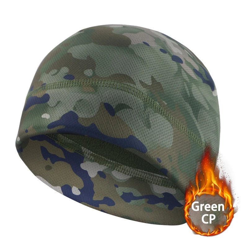 Winter Elastic Hunting Riding Fishing Warm Collapsible Camping Cap Men Outdoor Sports Running Climbing Windproof Camouflage Hat