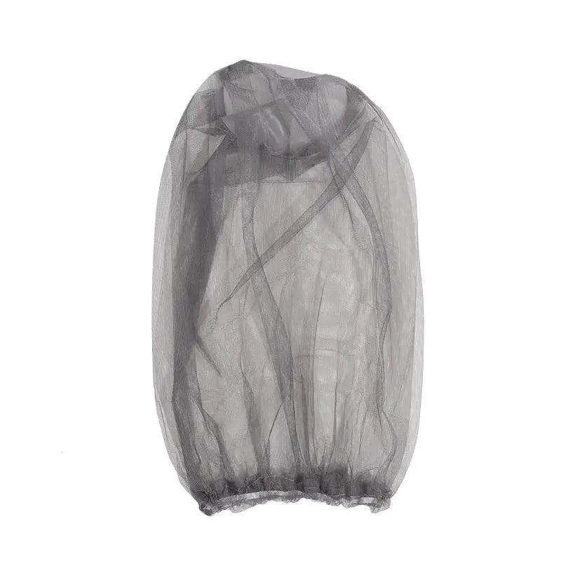 Mosquito Head Net Mesh, Bug Netting Hat Hood Against Fly Midge Gnat Insect Shield Protection Face Mask for Night Fishing