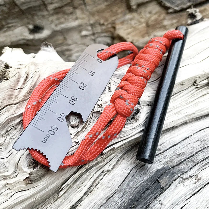 Bear Grylls Survival Fire Starter Magnesium Flint Rod Portable Emergency Firesteel Kit Lighters Smoking for Camping Hiking Tool