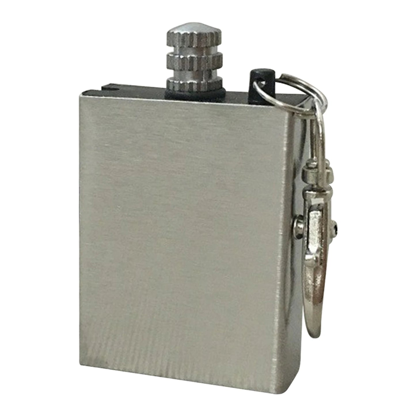 Metal Keychain Lighter Portable Flints Metal Match Waterproof Keychain Permanent Match Emergency Survival Camping Fire Starters