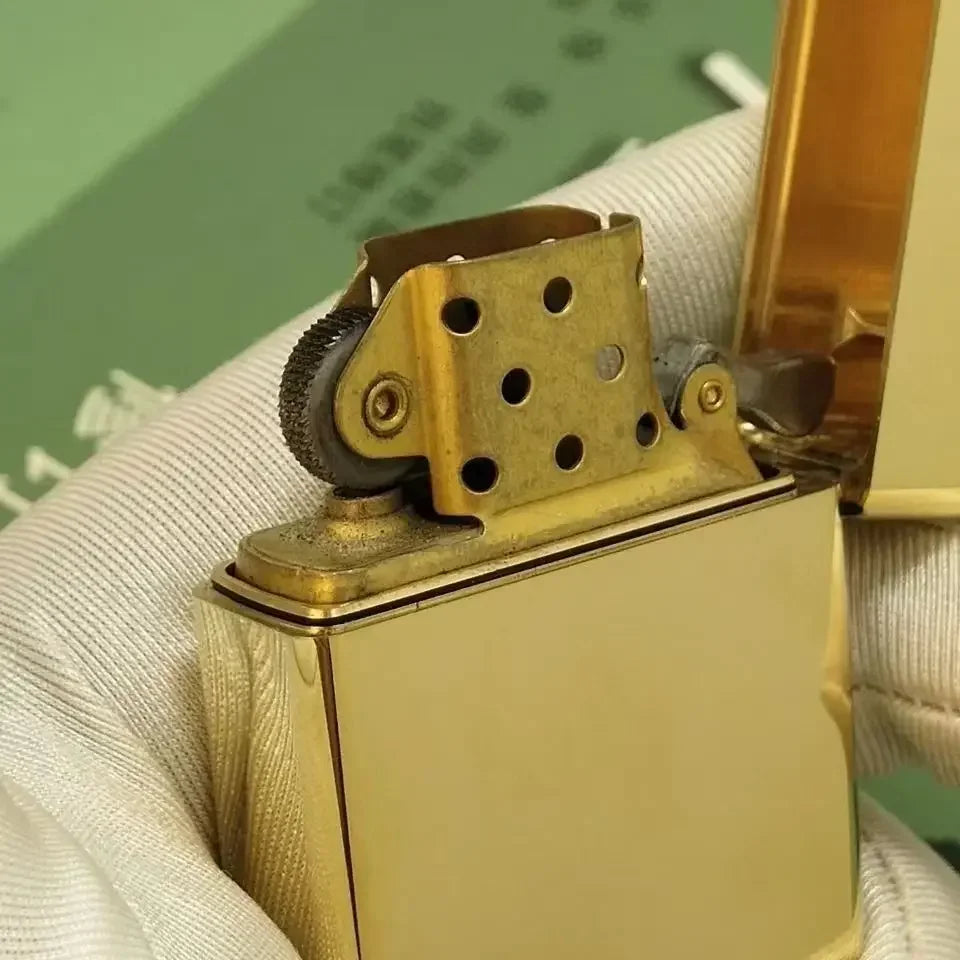 Zorro 912 Retro High End Waterproof Heavy duty Kerosine Lighter 3/5 Hinge Metal Petrol Lighter Men's Gift 150G